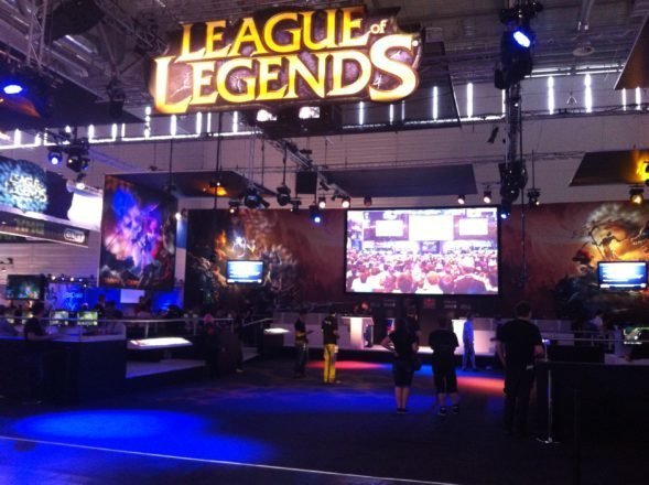 League-of-Legends-Stand auf GamesCom 2012.