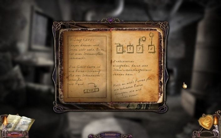 Screenshot aus Mystery Case Files: Flucht aus Ravenhearst