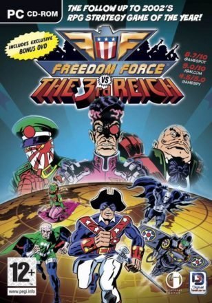 Freedom Force vs. The 3rd Reich - Cover