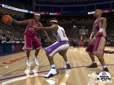 NBA Live 2005 - Screenshot