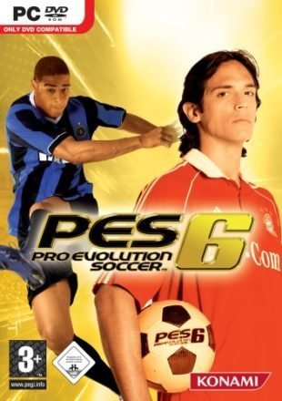 Pro Evolution Soccer 6 - Cover