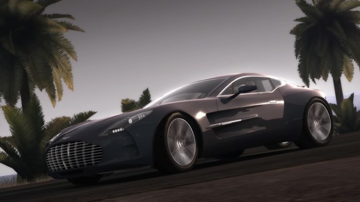 Test Drive Unlimited 2 - Aston Martin One-77 (Silber)