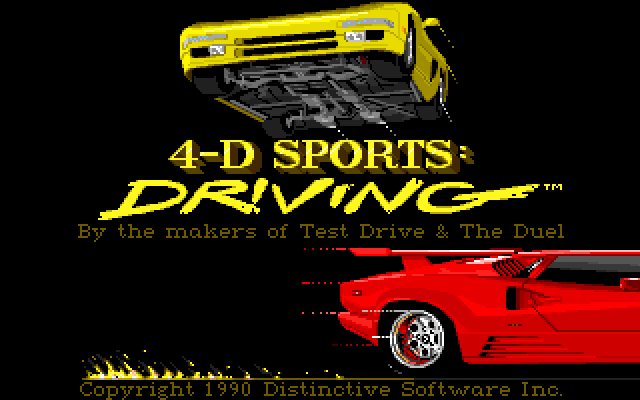 4D Sports Driving - Screenshot
