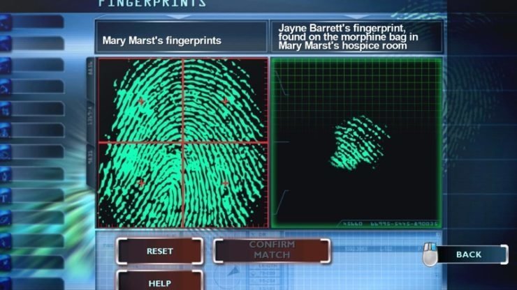 CSI: Crime Scene Investigation: Tödliche Verschwörung - Figerabdruck-Vergleich