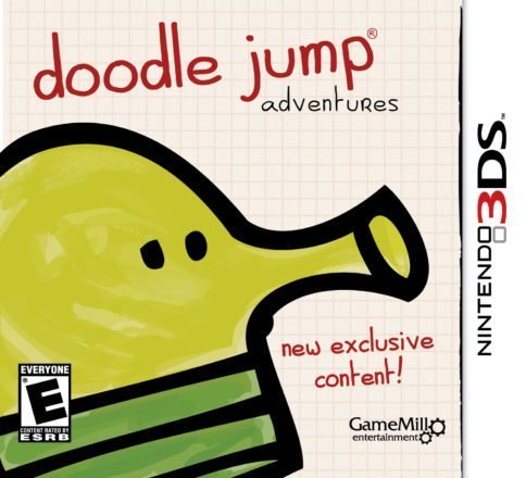 Doodle Jump Adventures - Cover 3DS