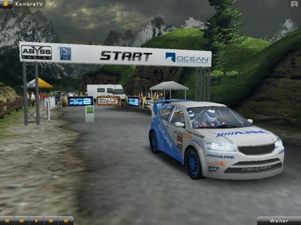 Rally Master Pro 3D - iPad-Screenshot