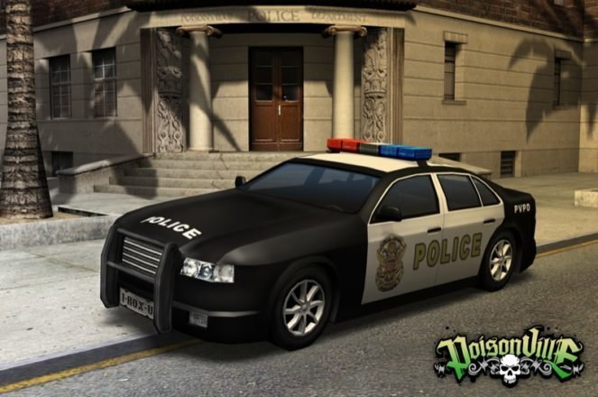 Poisonville - Polizeifahrzeug