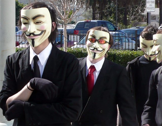 DDoSAttacken von Anonymous wegen Megaupload