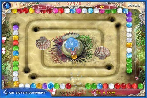 Aqua Pearls - Screenshot