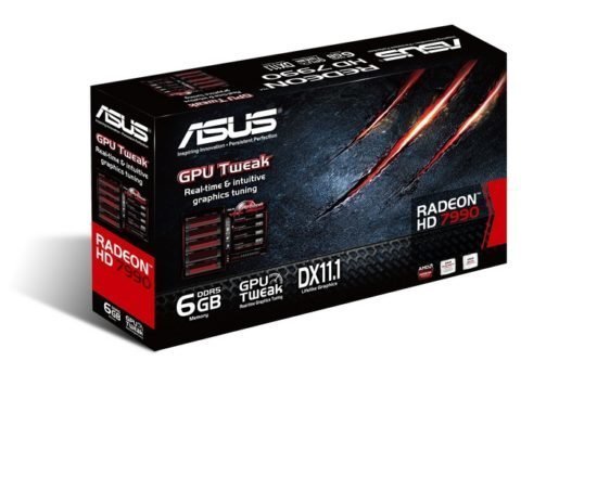ASUS Radeon 7990 HD Verpackung