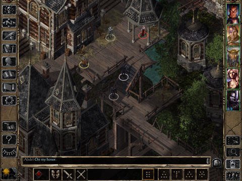 Baldur's Gate 2: Enhanced Edition - iPad-Screenshot