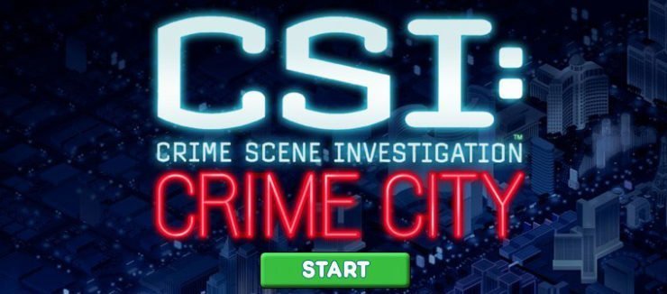 CSI: Crime City - Splash-Screen