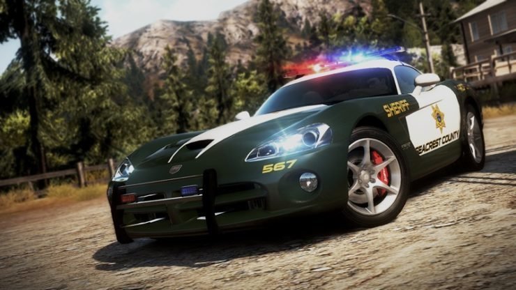 Need for Speed: Hot Pursuit - Dodge Viper Cop Car