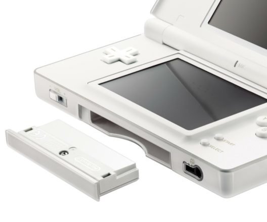Nintendo DS lite in Weiß