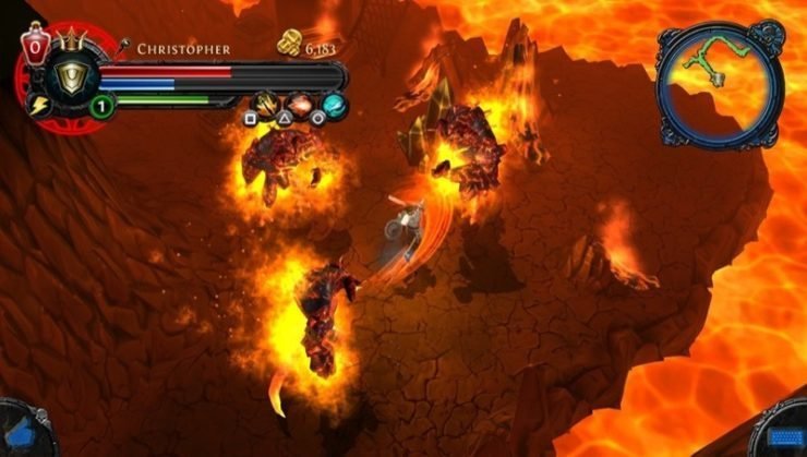 Dungeon Hunter Alliance - Screenshot PS Vita