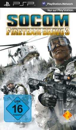 SOCOM: U.S. Navy Seals Fireteam Bravo - Packshot PSP