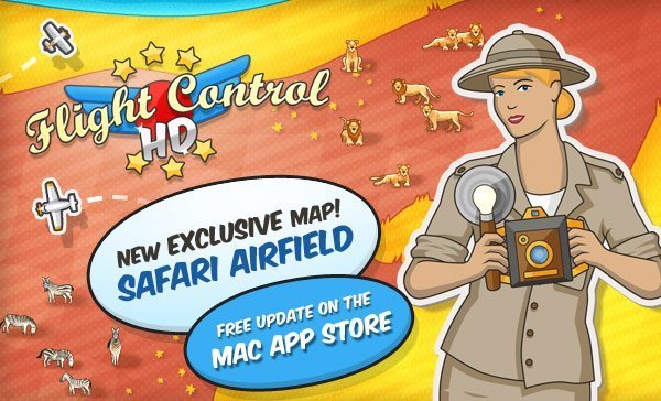 Flight Control HD: Safari Airfield