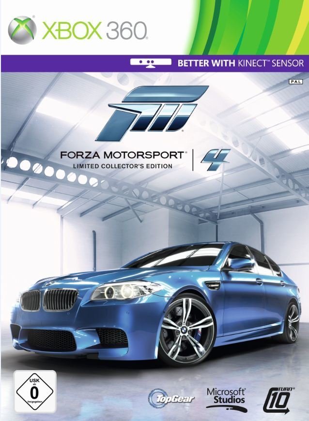 Forza Motorsport 4 - Packshot Xbox 360 Limited Collector's Edition