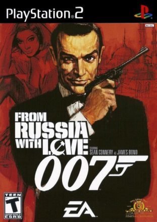 007: From Russia with Love - Cover PS2