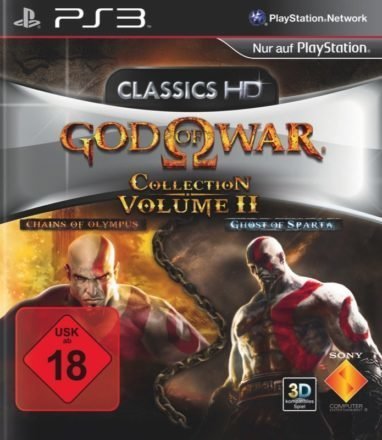 God of War Collection: Volume 2 - Cover PS3