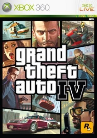 Grand Theft Auto IV Packshot Xbox 360