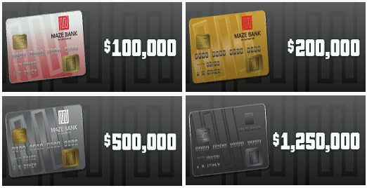 GTA Online - Cash Cards