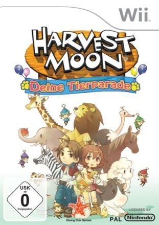 Harvest Moon: Deine Tierparade - Cover Wii