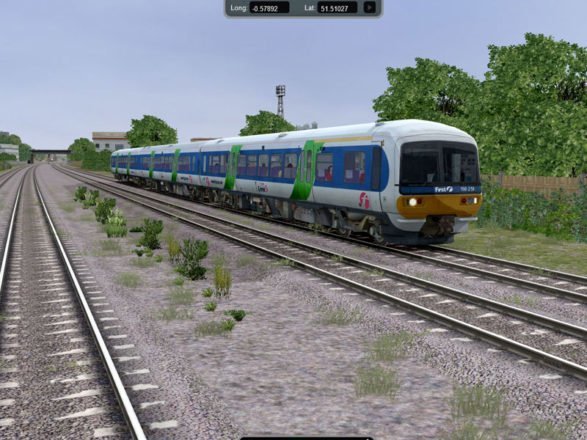 Rail Simulator - Screenshot