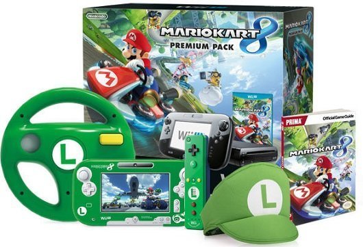 Mario Kart 8 Premium Pack in Luigi Sonderausgabe