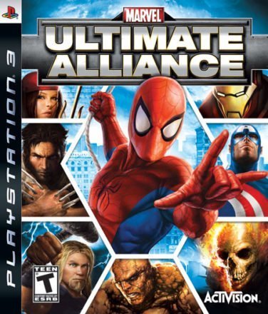 Marvel: Ultimate Alliance - Cover PS3