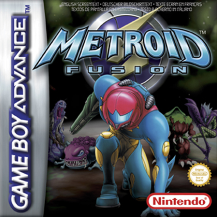 Metroid Fusion - Cover GBA