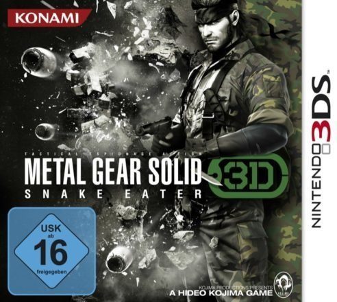 Metal Gear Solid: Snake Eater 3D - Cover 3DS