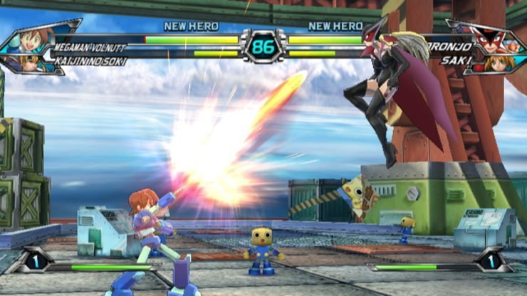 Tatsunoko vs Capcom Ultimate All-Stars - Megaman Volnutt