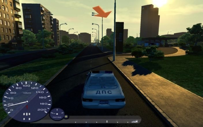 Polizei-Fahr-Simulator - Screenshot