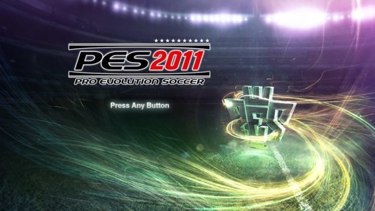 PES 2011 - Titelbildschirm