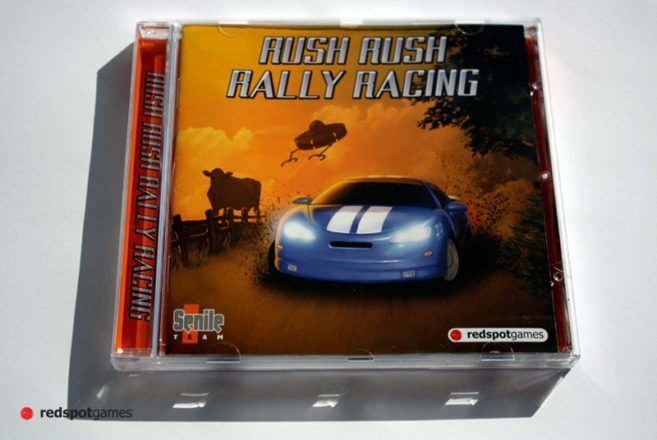 Rush Rush Rally Racing - Jewelcase-Vorderseite