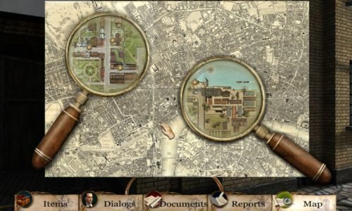 Sherlock Holmes: Die Spur der Erwachten - Karte