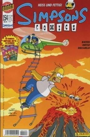 Simpsons Comics #154 - HEISS UND FETTIG