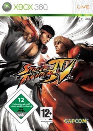 Street Fighter IV - Cover Xbox 360