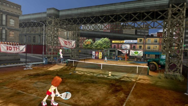 Everybody's Tennis - Screenshot Straßen-Tennis