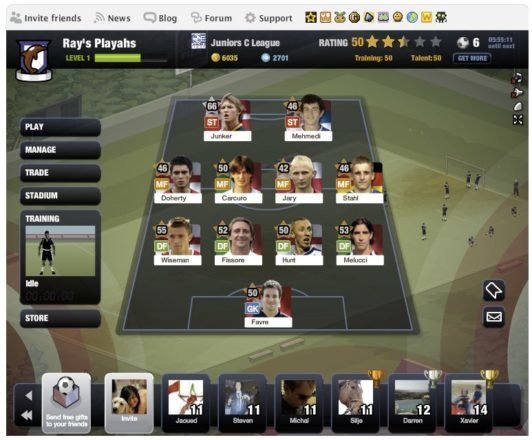 FIFA Superstars - Hauptbildschirm
