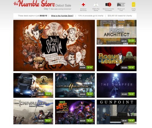 The Humble Store - Screenshot