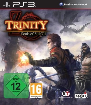 Trinity: Souls of Zill O'll - Cover PS3