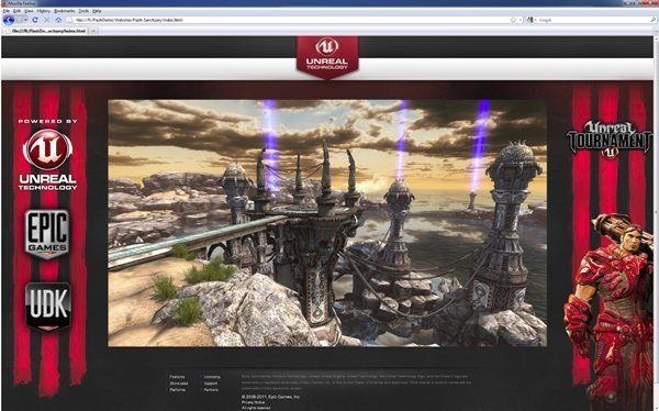Unreal Tournament 3 im Browser