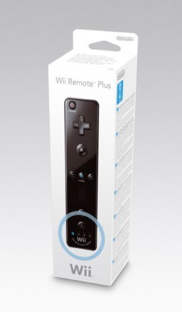 Wii Remote Plus - schwarz