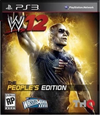WWE 12 - People's Edition Cover Dwayne Johnson