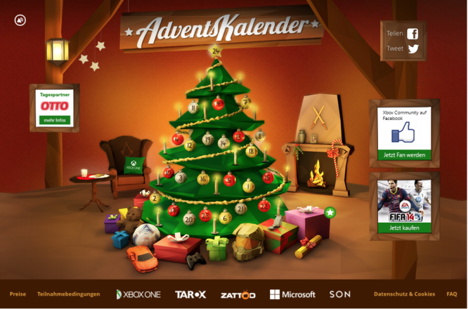 Xbox Live Adventskalender 2013