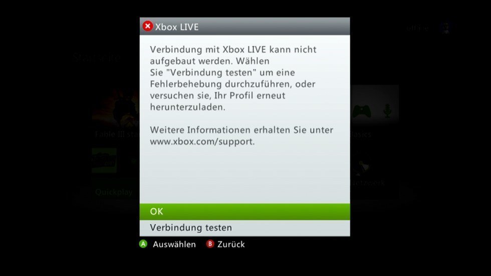Xbox Live down